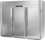 Victory Refrigeration FIS-3D-S1-HC 101.25" Top Mounted 3 Section Roll-in Freezer with 3 Left/Right Hinged Solid Doors - 106.81 cu. ft.