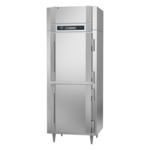 Victory Refrigeration FS-1N-S1-HD-HC 31.25'' 16.7 cu. ft. Top Mounted 1 Section Solid Half Door Reach-In Freezer
