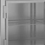 Victory Refrigeration FS-2D-S1-EW-HG-HC 58.38'' 52.0 cu. ft. Top Mounted 2 Section Glass Half Door Reach-In Freezer