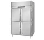 Victory Refrigeration FS-2D-S1-HD-HC 52.13'' 46.5 cu. ft. Top Mounted 2 Section Solid Half Door Reach-In Freezer