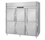 Victory Refrigeration FS-3D-S1-HD-HC 77.75'' 70.1 cu. ft. Top Mounted 3 Section Solid Half Door Reach-In Freezer