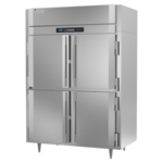 Victory Refrigeration FSA-2D-S1-EW-HD-HC 58.38'' 52.0 cu. ft. Top Mounted 2 Section Solid Half Door Reach-In Freezer