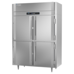 Victory Refrigeration FSA-2N-S1-HD-HC 58.38'' 37.5 cu. ft. Top Mounted 2 Section Solid Half Door Reach-In Freezer