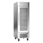 Victory Refrigeration LSF23HC-1 27.25'' 22.5 cu.ft 1 Section Silver Glass Door Merchandiser Freezer