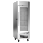 Victory Refrigeration LSF23HC-1-IQ 28.38'' 22.5 cu.ft 1 Section Silver Glass Door Merchandiser Freezer