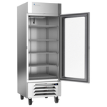 Victory Refrigeration LSF27HC-1 30.00'' 25.5 cu.ft 1 Section Silver Glass Door Merchandiser Freezer