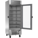 Victory Refrigeration LSF27HC-1-IQ 31.13'' 25.5 cu.ft 1 Section Silver Glass Door Merchandiser Freezer