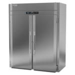 Victory Refrigeration RIS-2D-S1-HC 68.88" Top Mounted 2 Section Roll-in Refrigerator with 2 Left/Right Solid Doors - 70.84 cu. ft.