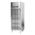 Victory Refrigeration RS-1N-S1-GD-HC 31.25'' 16.7 cu. ft. Top Mounted 1 Section Glass Door Reach-In Refrigerator