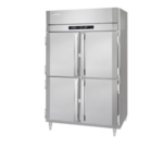 Victory Refrigeration RS-2N-S1-HD-HC 58.38'' 37.5 cu. ft. Top Mounted 2 Section Solid Half Door Reach-In Refrigerator