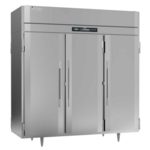 Victory Refrigeration RS-3D-S1-PT-HC 77.75'' 73.99 cu. ft. 3 Section Solid Door Pass-Thru Refrigerator
