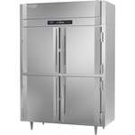 Victory Refrigeration RSA-2N-S1-HD-HC 58.38'' 37.5 cu. ft. Top Mounted 2 Section Solid Half Door Reach-In Refrigerator