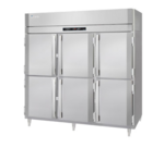 Victory Refrigeration RSA-3D-S1-EW-HD-HC 85.50'' 79.6 cu. ft. Top Mounted 3 Section Solid Half Door Reach-In Refrigerator