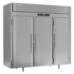 Victory Refrigeration RSA-3D-S1-EW-PT-HC 85.50'' 80.10 cu. ft. 3 Section Solid Door Pass-Thru Refrigerator