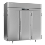 Victory Refrigeration RSA-3D-S1-PT-HC 77.75'' 73.99 cu. ft. 3 Section Solid Door Pass-Thru Refrigerator