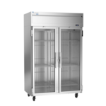 Victory Refrigeration VERSA-2D-GD-HC 52.00'' 46.88 cu. ft. Top Mounted 2 Section Glass Door Reach-In Refrigerator