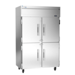 Victory Refrigeration VERSA-2D-HD-HC 52.00'' 46.88 cu. ft. Top Mounted 2 Section Solid Half Door Reach-In Refrigerator