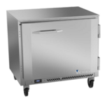 Victory Refrigeration VUF36HC 36'' 1 Section Undercounter Freezer with 1 Right Hinged Solid Door and Front Breathing Compressor