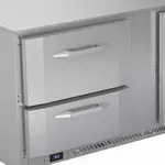 Self-closing drawers