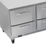 Self-closing drawers and electronic controls