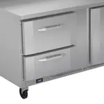 Self-closing drawers