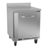 Victory Refrigeration VWR27HC 27'' 1 Door Counter Height Worktop Refrigerator with Side / Rear Breathing Compressor - 5.8 cu. ft.