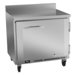Victory Refrigeration VWR36HC 36'' 1 Door Counter Height Worktop Refrigerator with Side / Rear Breathing Compressor - 8.5 cu. ft.