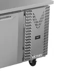 Victory Refrigeration VWRD67HC-2 67.13'' 1 Door 2 Drawer Counter Height Worktop Refrigerator with Front Breathing Compressor - 18.9 cu. ft.