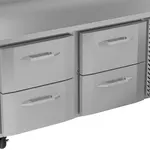 Self-closing drawers