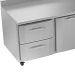 Self-closing drawers